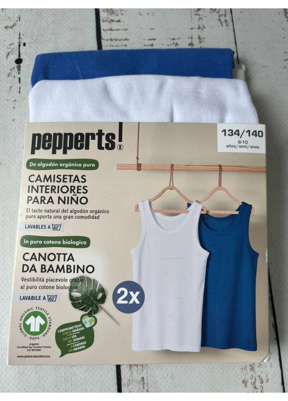 پک دوعددی رکابی پسرانه پپرتز آلمان PEPPERTS | زیرپوش نخی پسرانه